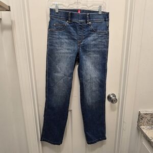 Spanx jegins Sz M, blue, stretchy, pre-owned, comfy, everyday wear jegins